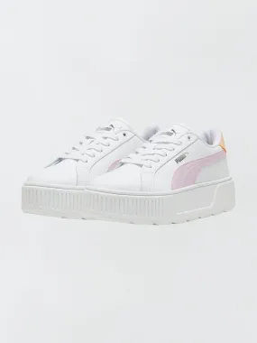 Baskets 'Puma' 'Karmen' à plateformes - Blanc/pastels