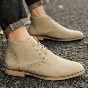 Kareem | Bottes Décontractées Pour Hommes |  Lacets