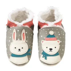 Lilou et Léa sous la neige